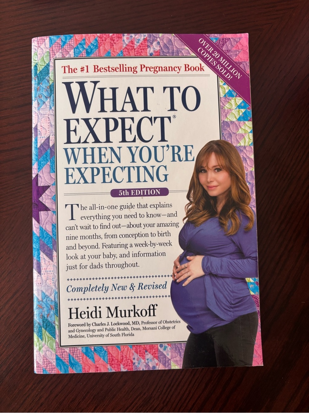 What to Expect When You're Expecting by Heidi Murkoff - Purple Cover